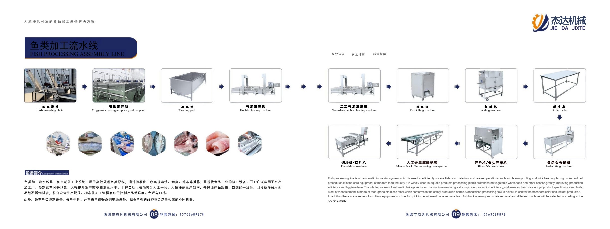Full catalog image for Fish Processing Assembly Line